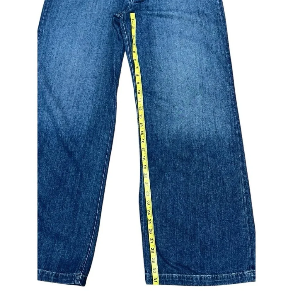 We The Free People The Pacifica High Rise Slim Straight Leg Jeans Women Size 31 - Picture 11 of 14